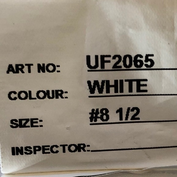 Elegant Aline White Flower Girl Dress Sz 8 1/2 - Picture 8 of 8